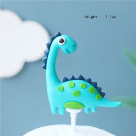 Baking cake decoration pottery dinosaur baby doll