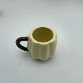 Creative High-looking Vintage Ceramic Pumpkin Cup