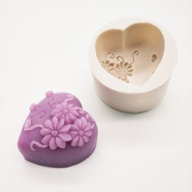 Silicone mould for rose mousse cake