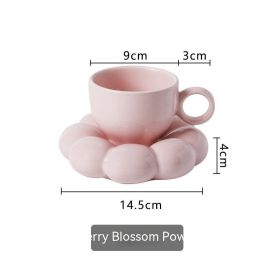 Mug Ceramic Cute Flowers Girl Heart