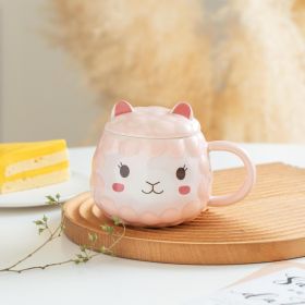 Fashion Cartoon Alpaca Ceramic Mug