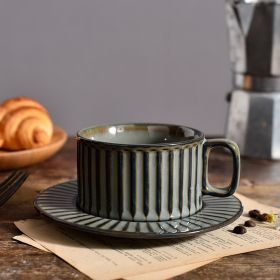 French Kiln Baked Retro Ceramic Coffee Set Suit