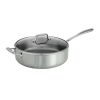 Tri-Ply Clad 6 Qt Covered Stainless Steel Deep SautâˆšÂ© Pan