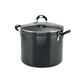 12 Qt Style Gray NS Covered Stock Pot