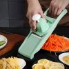 1 Set Kitchen Vegetable Cutting Artifact; Multifunctional Kitchen Grater; Stainless Steel Potato Slicer Shredder