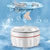 1pc Portable Mini Washing Machine for Underwear and Clothing - Small and Convenient Rotating Wave Vibration Laundry Machine for Dormitories and Travel