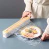 1pc Plastic Film Cutter; Refrigerator Magnetic Suction Plastic Film Universal Cutting Box; Kitchen Tin Paper Cutting; Kitchen Accessories