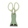 2pcs Kitchen Scissors & Vegetables Peeler; Stainless Steel Multifunctional Food Scissors