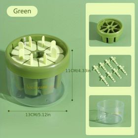 1pc Home Made Popsicles, Popsicles, Ice Cream Molds, Grinding Tools, Homemade Ice Cream, Frozen Ice Cream, Popsicles, Popsicles, Popsicle Boxes, And A (Color: Green)